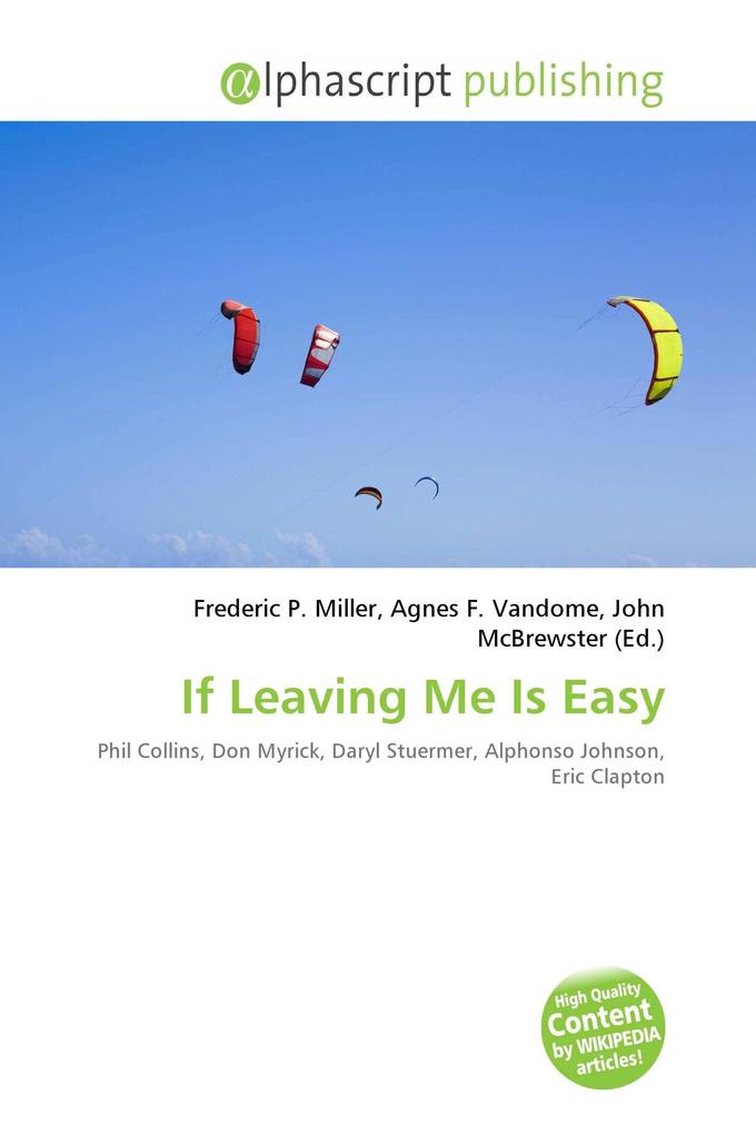 If Leaving Me Is Easy