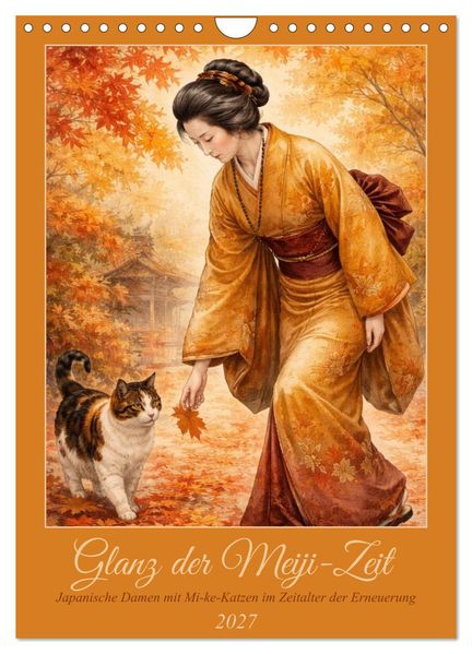 Glanz der Meiji-Zeit (Wandkalender 2027 DIN A4 hoch) CALVENDO Monatskalender