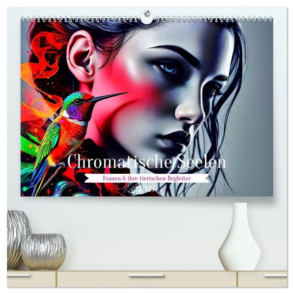 Farben der Seele (hochwertiger Premium Wandkalender 2027 DIN A2 quer) Kunstdruck in Hochglanz
