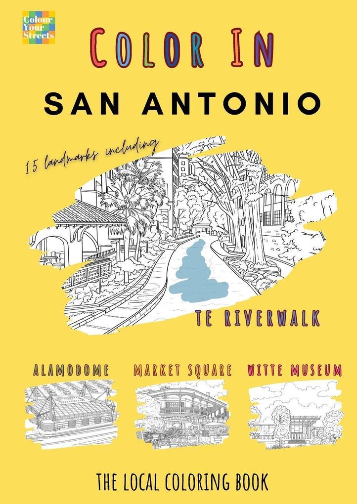 San Antonio Coloring Book