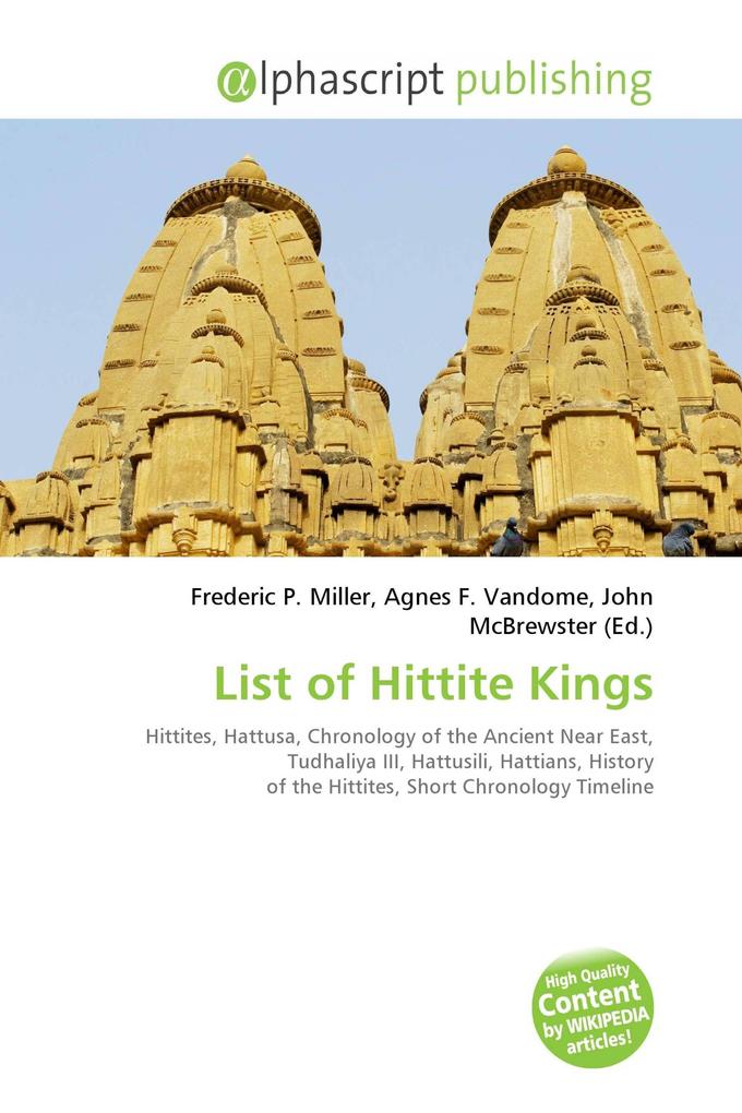 List of Hittite Kings