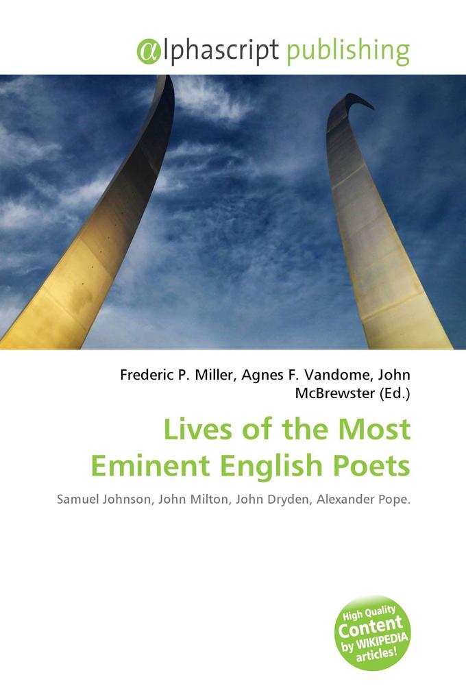 Lives of the Most Eminent English Poets