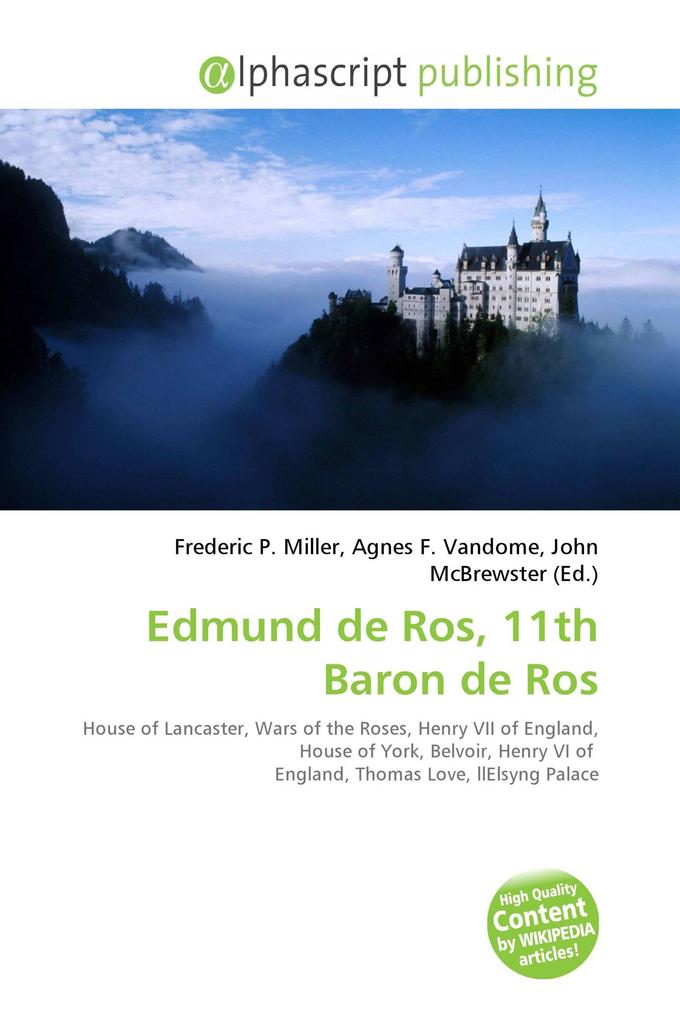 Edmund de Ros 11th Baron de Ros