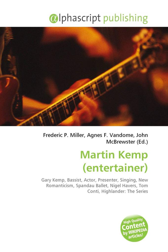 Martin Kemp (entertainer)