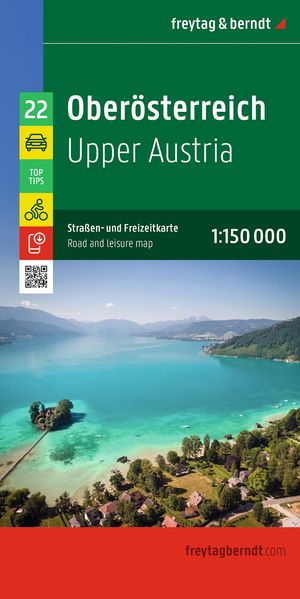 freytag & berndt Straßenkarte Oberösterreich 1:150.000