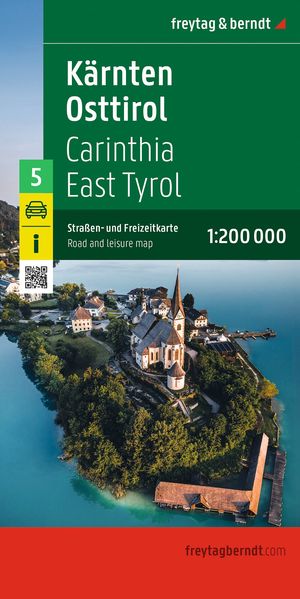 freytag & berndt Straßenkarte Kärnten - Osttirol 1:200.000