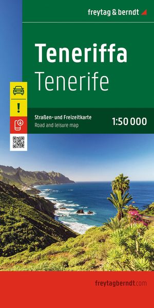 freytag & berndt Straßenkarte Teneriffa 1:50.000
