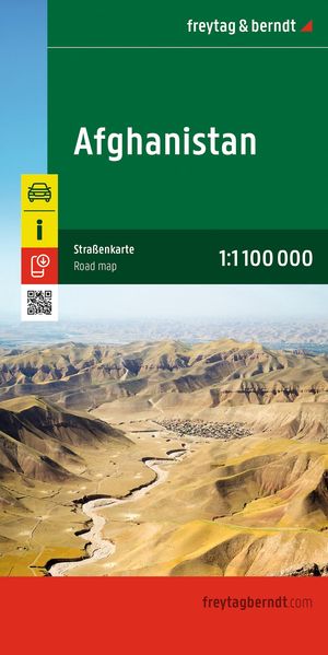 freytag & berndt Straßenkarte Afghanistan 1:11 Mio.
