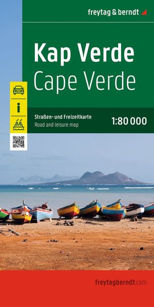 freytag & berndt Straßenkarte Kapverdische Inseln 1:80.000