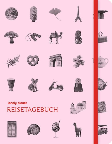 LONELY PLANET Bildband Lonely Planet Reisetagebuch - rosa