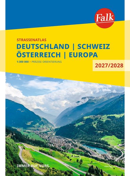 Falk Straßenatlas 2027/2028 Deutschland Schweiz Österreich 1:300.000