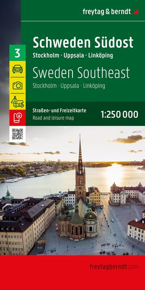 freytag & berndt Straßenkarte Schweden Südost 1:250.000