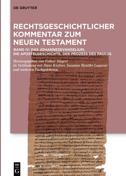 Das Johannesevangelium die Apostelgeschichte der Prozess des Paulus