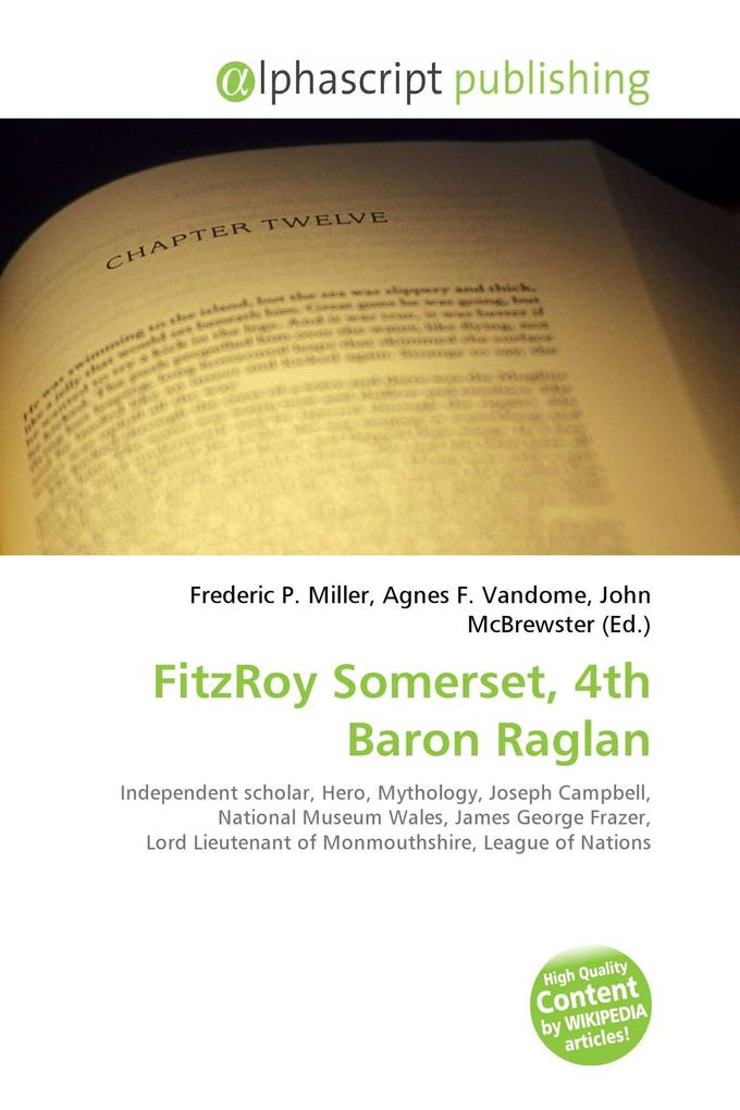 FitzRoy Somerset 4th Baron Raglan