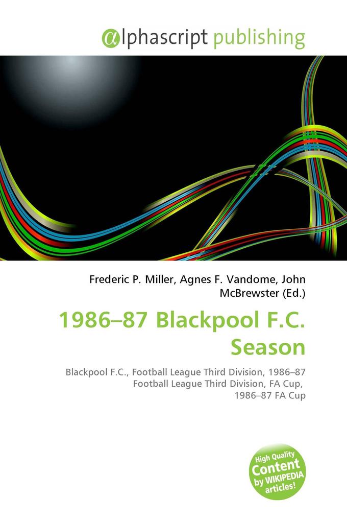 1986-87 Blackpool F.C. Season