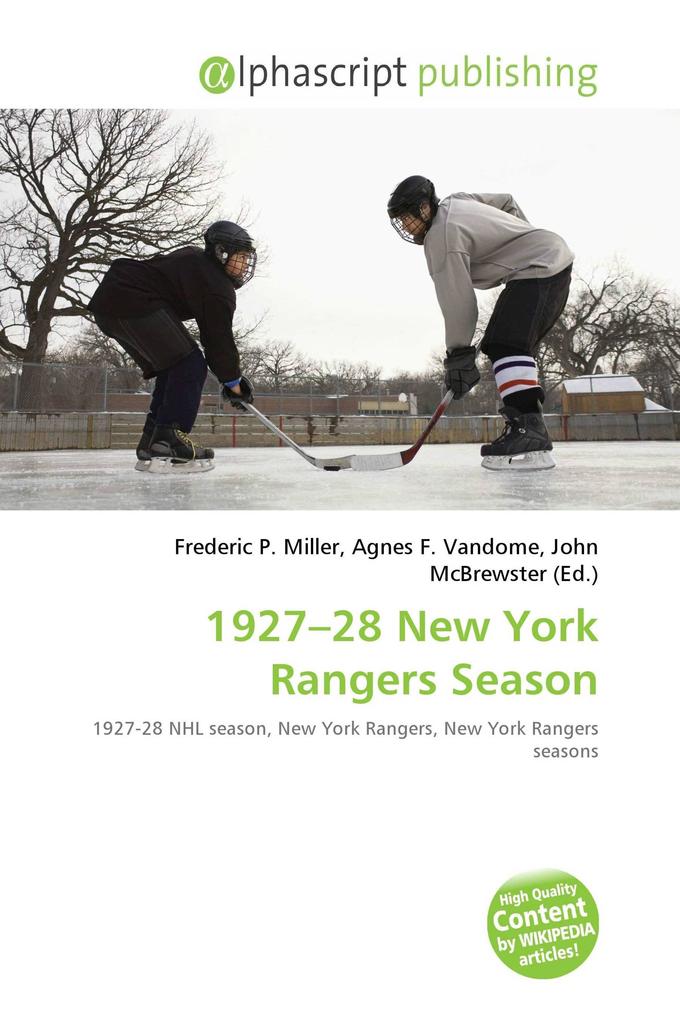 1927-28 New York Rangers Season