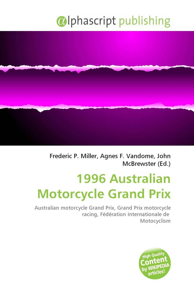 1996 Australian Motorcycle Grand Prix