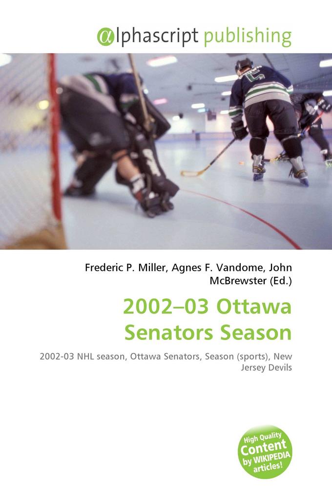 2002-03 Ottawa Senators Season