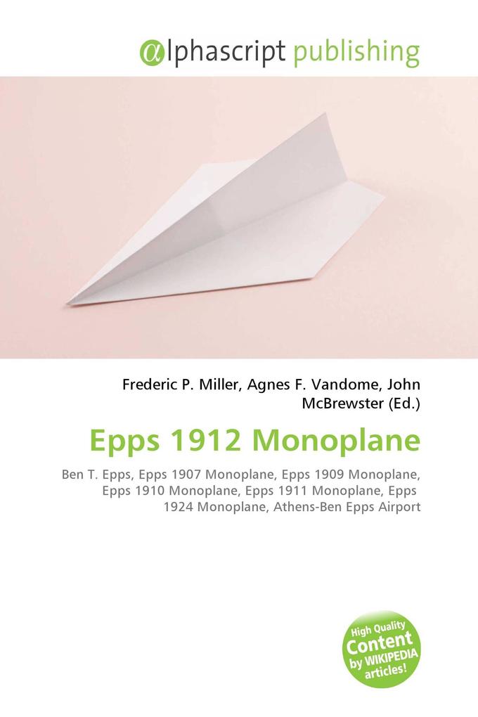 Epps 1912 Monoplane