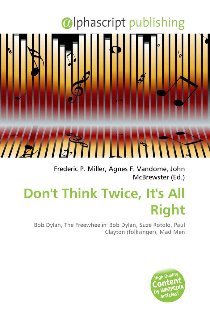Don't Think Twice It's All Right
