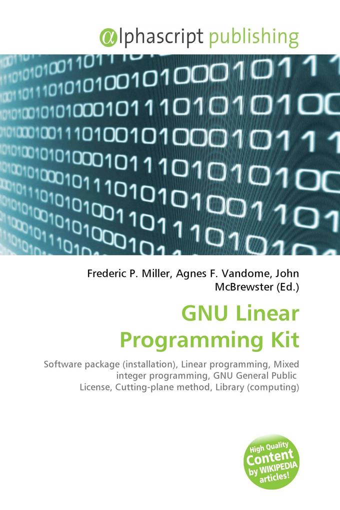 GNU Linear Programming Kit