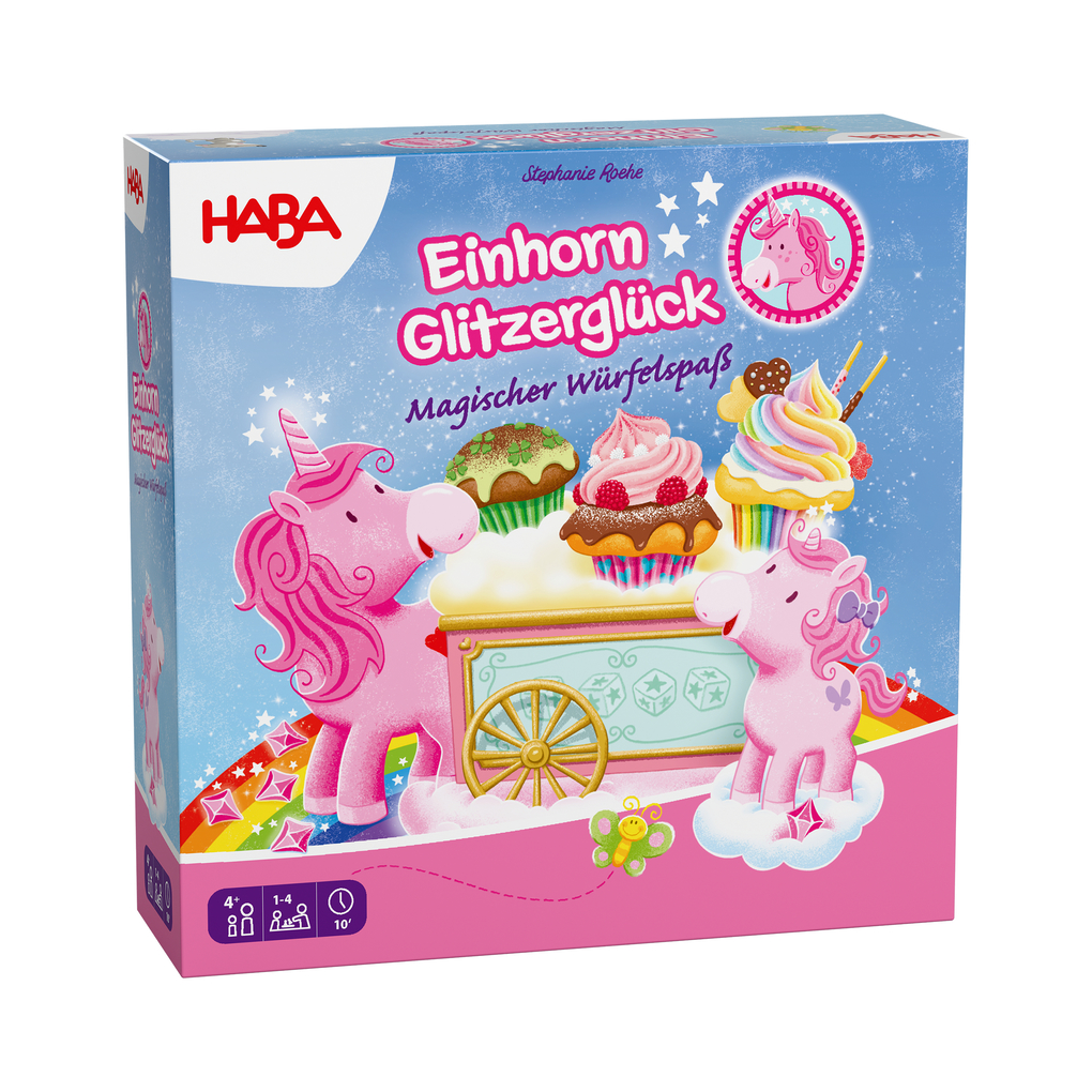 Einhorn Glitzerglück - Magischer Würfelspaß
