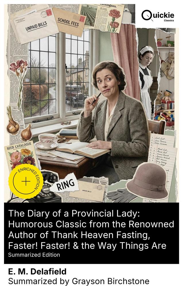 The Diary of a Provincial Lady: Humorous Classic from the Renowned Author of Thank Heaven Fasting Faster! Faster! & the Way Things Are (Summarized Edition)