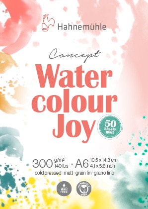 Hahnemühle Concept Watercolour Joy DIN A6 50 Bogen