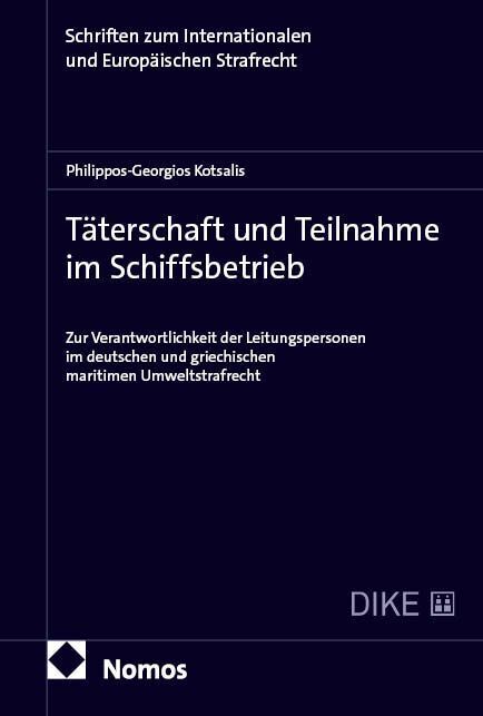 Täterschaft und Teilnahme im Schiffsbetrieb