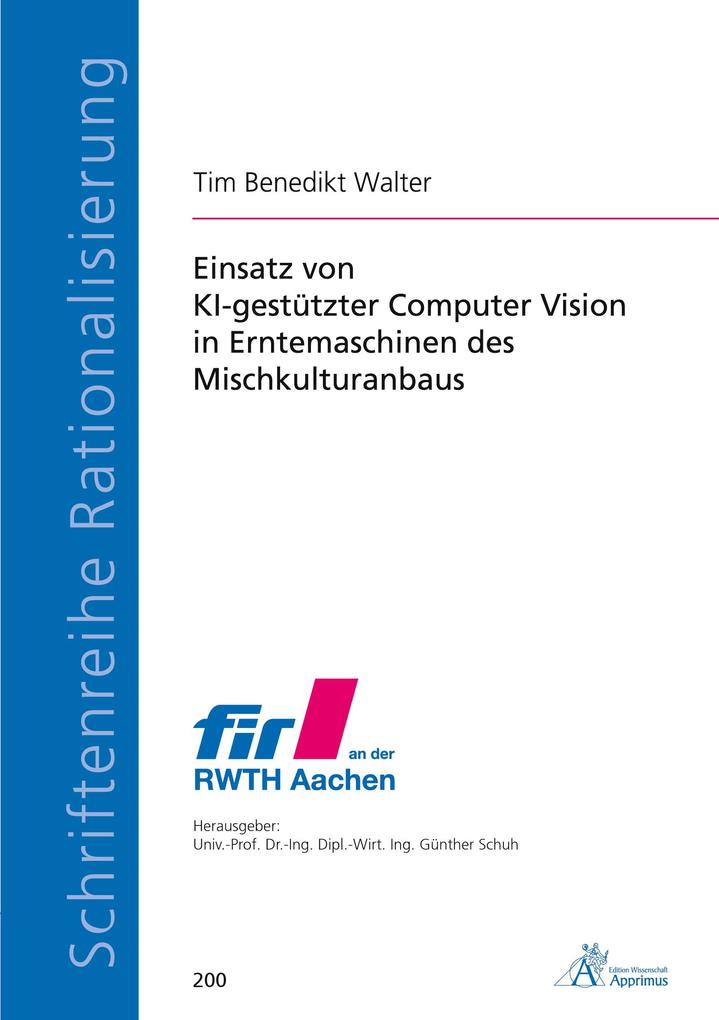 Einsatz von KI-gestützter Computer Vision in Erntemaschinen des Mischkulturanbaus