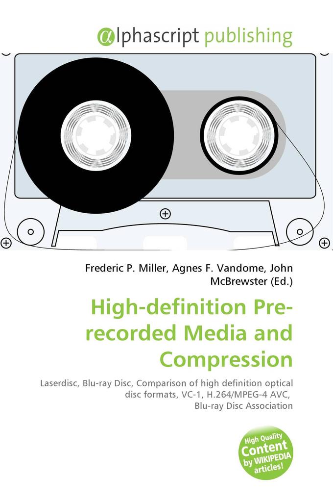High-definition Pre-recorded Media and Compression