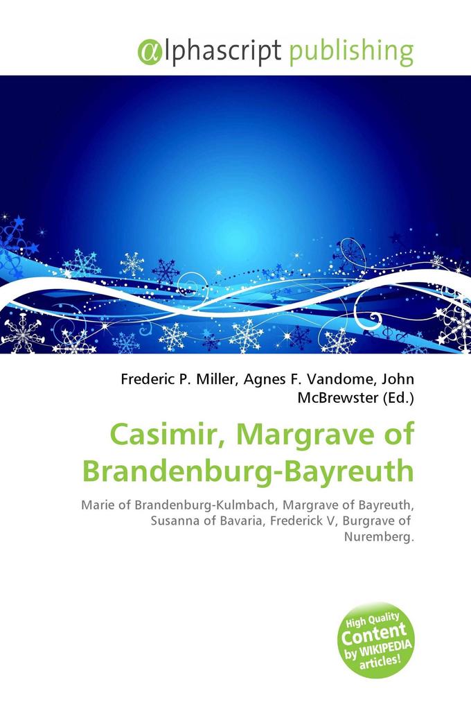 Casimir Margrave of Brandenburg-Bayreuth