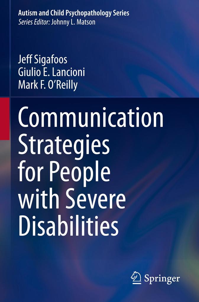 Communication Strategies for People with Severe Disabilities