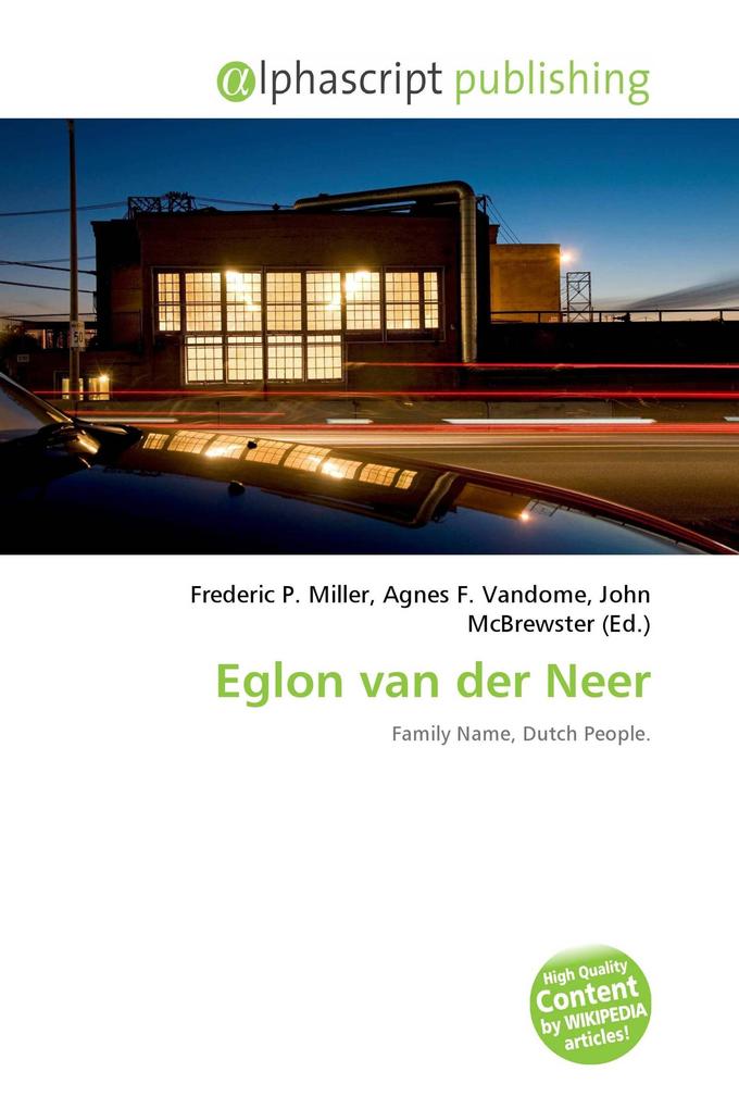 Eglon van der Neer