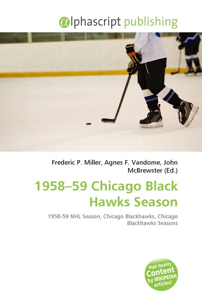 1958-59 Chicago Black Hawks Season