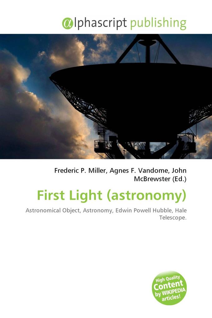 First Light (astronomy)