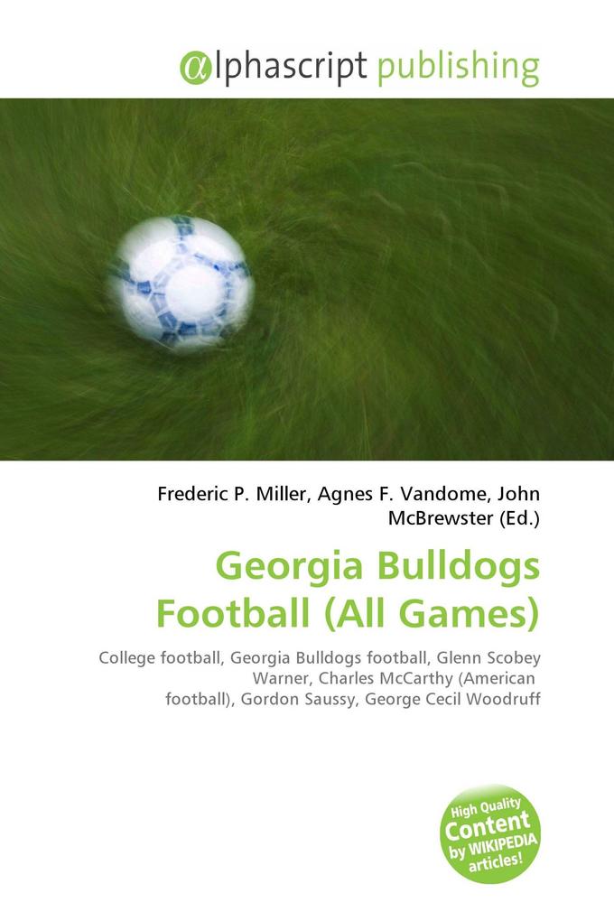 Georgia Bulldogs Football (All Games)