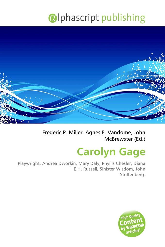 Carolyn Gage
