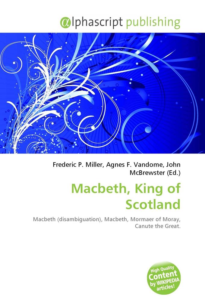 Macbeth King of Scotland