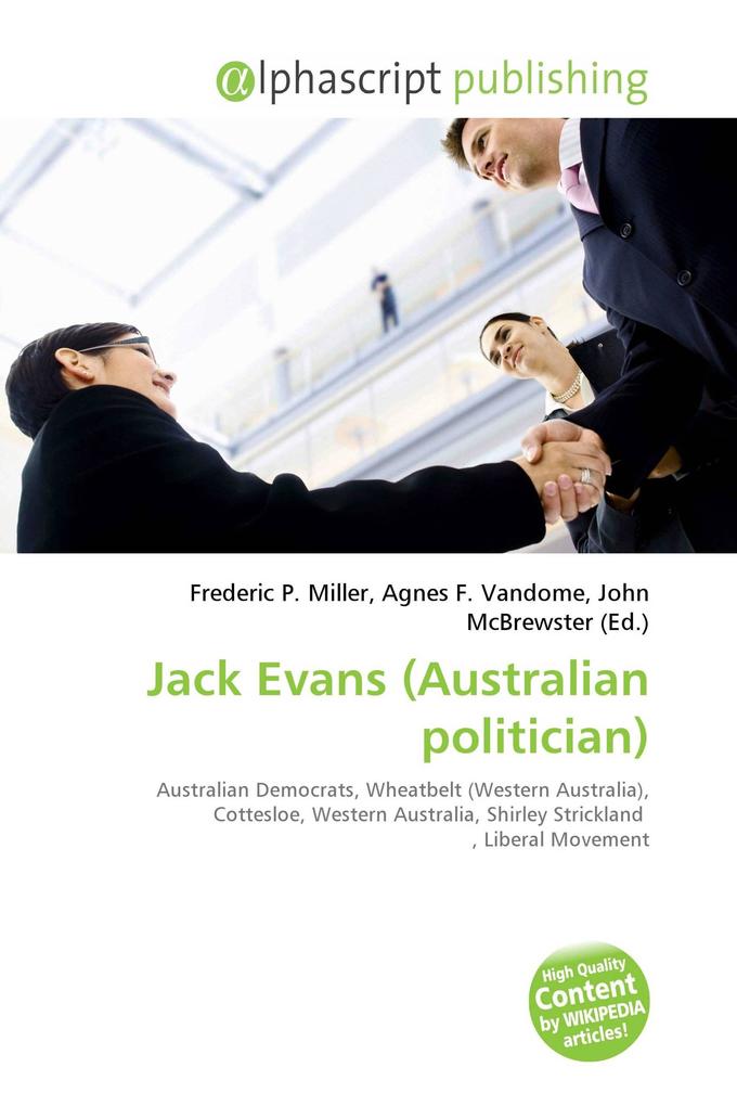Jack Evans (Australian politician)
