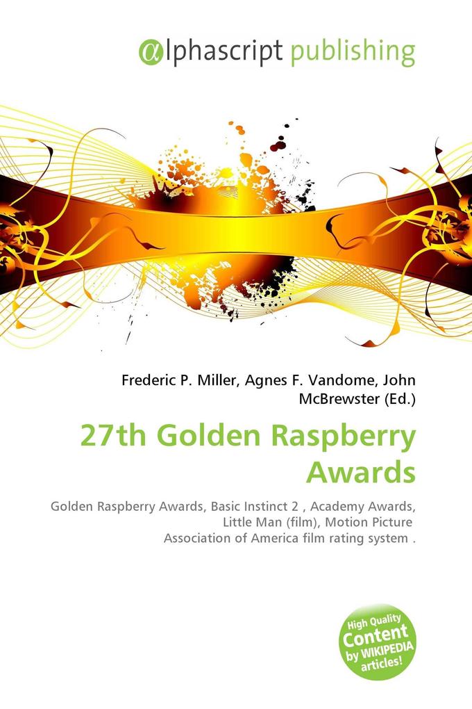 27th Golden Raspberry Awards