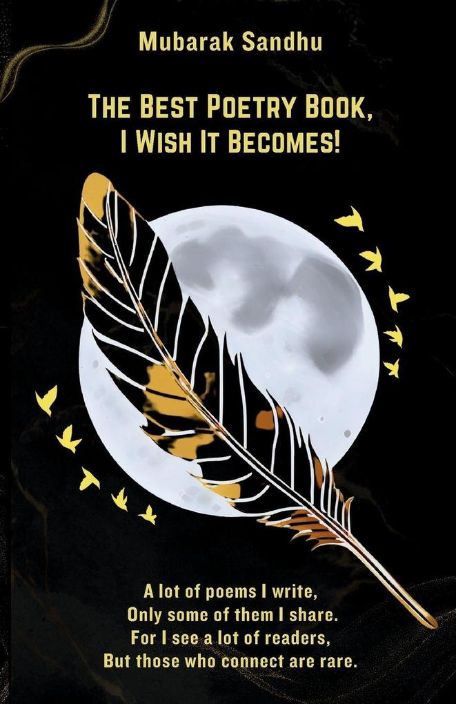 The Best Poetry Book I Wish It Becomes!
