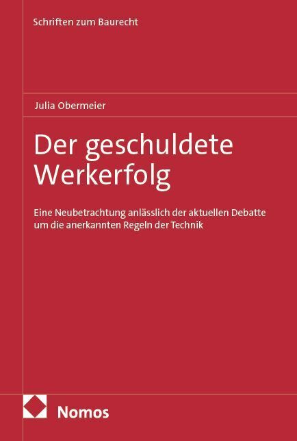 Der geschuldete Werkerfolg