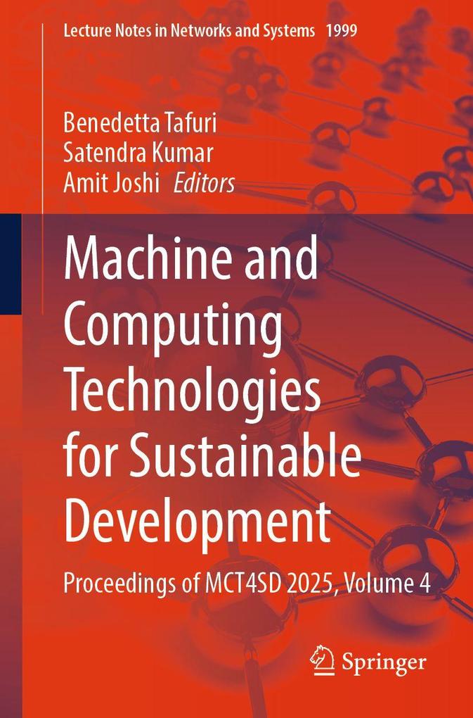Machine and Computing Technologies for Sustainable Development