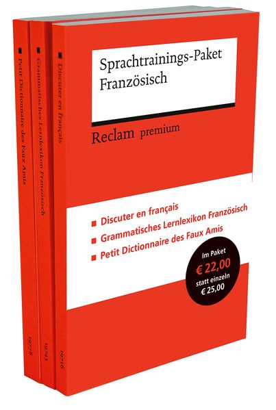 Sprachtrainings-Paket Französisch