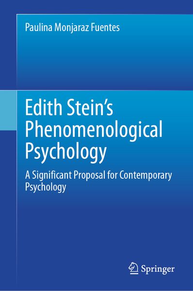 Edith Stein's Phenomenological Psychology