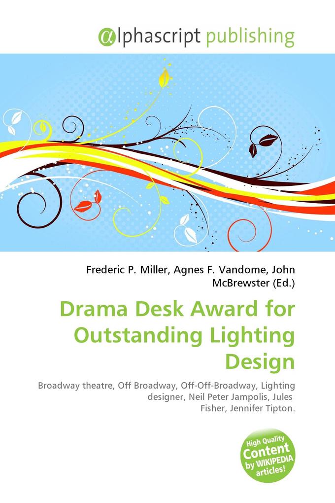 Drama Desk Award for Outstanding Lighting Design