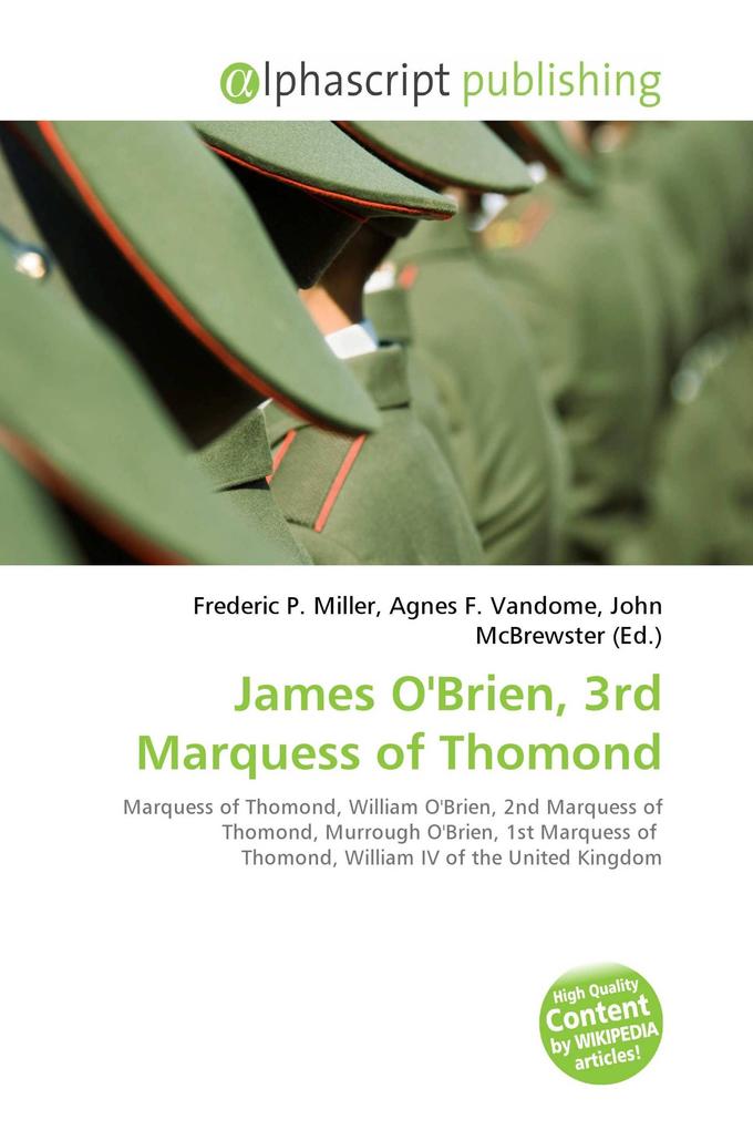 James O'Brien 3rd Marquess of Thomond