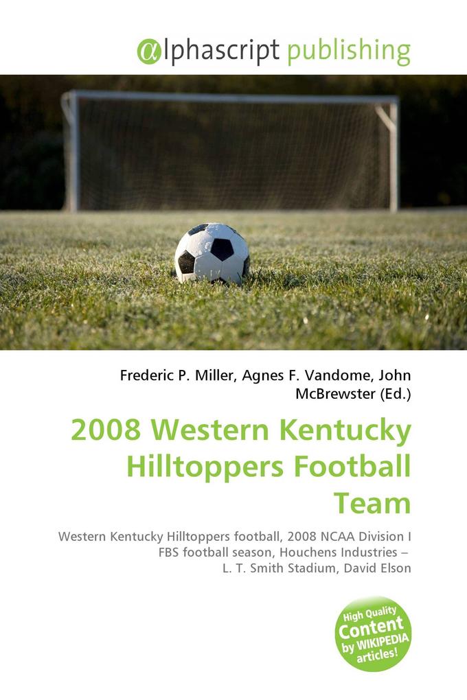 2008 Western Kentucky Hilltoppers Football Team