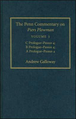 The Penn Commentary on Piers Plowman Volume 1